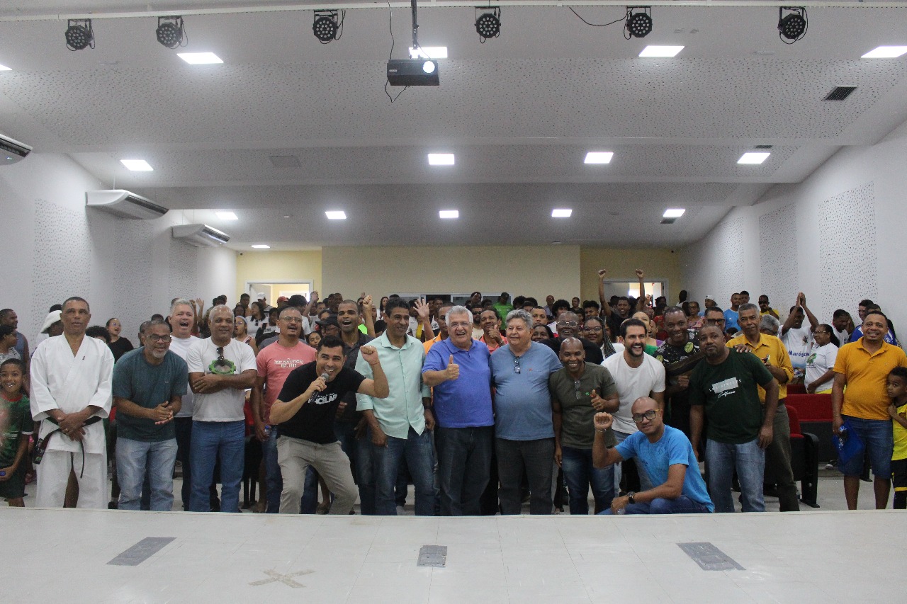 Bacelar reúne 400 pessoas para fortalecer o esporte como instrumento de inclusão social